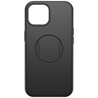 Otterbox OtterGrip Symmetry Backcover Apple iPhone 15, iPhone 14, iPhone 13 Zwart MagSafe compatible, Geïntegreerde handgreep voor mobiele telefoon