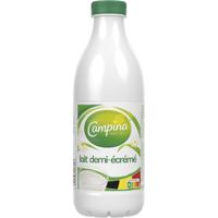 Melk campina halfvol petfles houdbaar 1 liter | 6 stuks