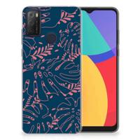 Alcatel 1S (2021) | TPU Case | Palm Leaves