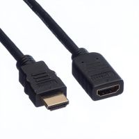 VALUE HDMI High Speed Cable met Ethernet M-F, 2 m - thumbnail