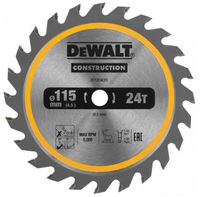 DeWalt Accessoires Cirkelzaagblad | 115x10x24t - DT20420-QZ - thumbnail