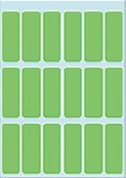 HERMA Multi-purpose labels 12x34mm green 90 pcs. etiket 90 stuk(s) - thumbnail
