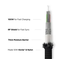 Nomad Universal Cable for Apple Watch (1.5m/100W)