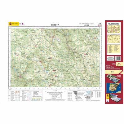 Topografische kaart 539 MT50 Beteta | CNIG - Instituto Geográfico Nacional1
