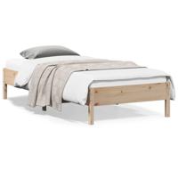 Bedframe zonder matras massief grenenhout 90x200 cm
