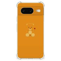 Google Pixel 8 Stevig Bumper Hoesje Baby Beer - thumbnail