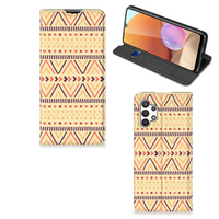 Samsung Galaxy A32 4G | A32 5G Enterprise Editie Hoesje met Magneet Aztec Yellow