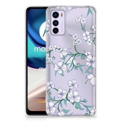 Motorola Moto G42 Uniek | TPU Case | Blossom White