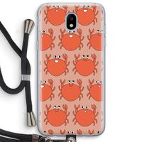 Krab: Samsung Galaxy J5 (2017) Transparant Hoesje met koord