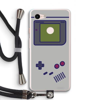 Game On: Pixel 3 XL Transparant Hoesje met koord