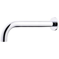 Wiesbaden Baduitloop - Rond - 25cm - 1/2inch - Chroom