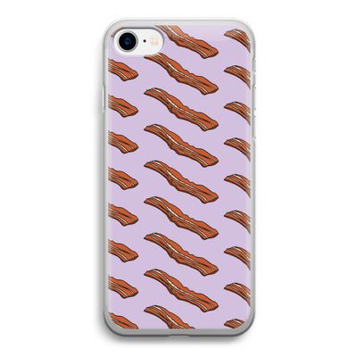 Bacon to my eggs #2: iPhone SE 2020 Transparant Hoesje