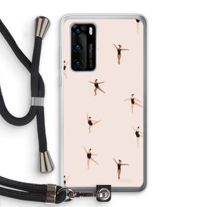 Dancing #1: Huawei P40 Transparant Hoesje met koord