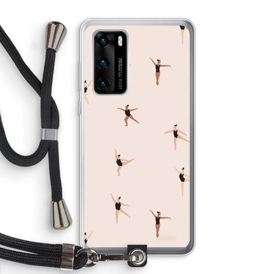 Dancing #1: Huawei P40 Transparant Hoesje met koord