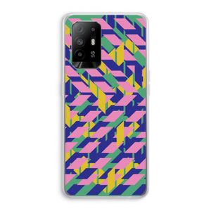 Skew Blush 1: Oppo A95 5G Transparant Hoesje