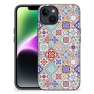 iPhone 15 Marmeren Print Telefoonhoesje Tiles Color