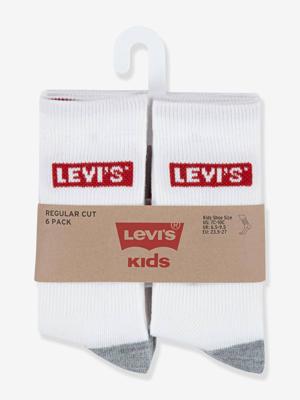 Set van 6 paar sokken LEVI'S® wit