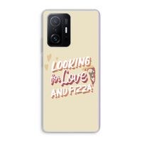 Pizza is the answer: Xiaomi 11T Pro Transparant Hoesje