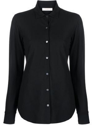 Zanone chemise à manches longues - Noir