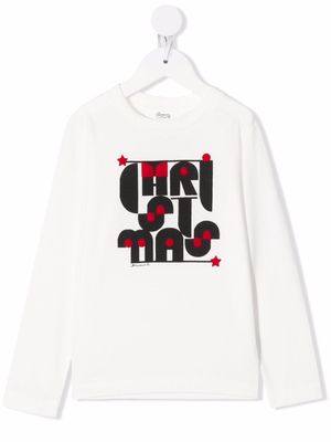 Bonpoint t-shirt Tadda à manches longues - Blanc