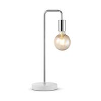 Tafellamp Noble Marble - Geborsteld staal
