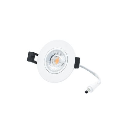 Interlight LED inbouwspot 8W 2700K 640 lumen dimbaar wit Camini kantelbaar