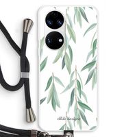 Branch up your life: Huawei P50 Transparant Hoesje met koord