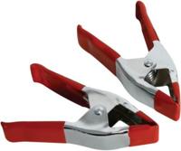 Veerklemmenset Toolland 2 stuks Metaal HSC100 Veerklemmenset Toolland 2 stuks Metaal HSC100