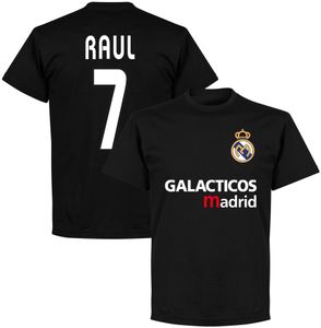 Galácticos Real Madrid Raul 7 Team T-shirt