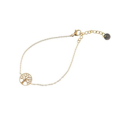 Go Dutch Label Armband met Levensboom Goud