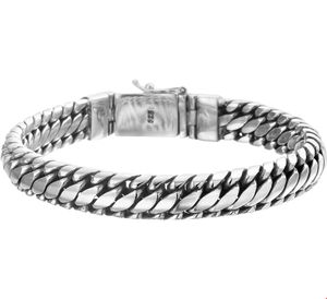 TFT Armband Zilver 10 mm 20 cm