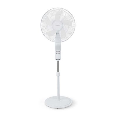 Nedis SmartLife Ventilator | Wi-Fi | 400 mm | Verstelbare hoogte | Draait automatisch | 3 Snelheden | Tijdschakelaar | Afstandsbediening | Android /
