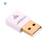 EDUP EP-AC1619 Mini Wireless USB 600Mbps 2,4 G / 5.8Ghz 150 M + 433M Dual Band WiFi netwerkkaart voor Nootbook / Laptop / PC wit