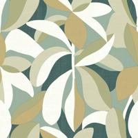Cristiana Masi Energie Behang met abstracte bladerenprint - 30107