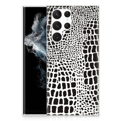 Samsung Galaxy S22 Ultra | TPU Hoesje | Slangenprint