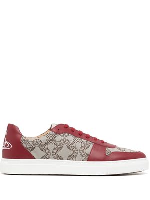 Vivienne Westwood baskets à logo imprimé - Rouge