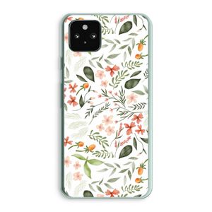 Sweet little flowers: Google Pixel 5a 5G Transparant Hoesje