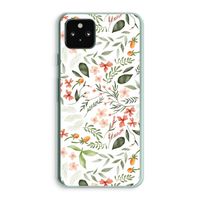 Sweet little flowers: Google Pixel 5a 5G Transparant Hoesje Sweet little flowers: Google Pixel 5a 5G Transparant Hoesje