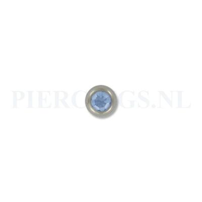 Balletje 1.6 mm licht blauw