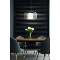 EGLO Briaglia hangende plafondverlichting Harde montage LED Zwart, Transparant, Wit - thumbnail