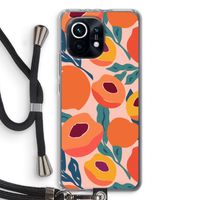 Perzik: Xiaomi Mi 11 Transparant Hoesje met koord