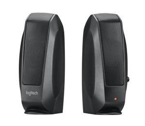 Logitech S-120 Stereo PC-luidsprekers - Zwart