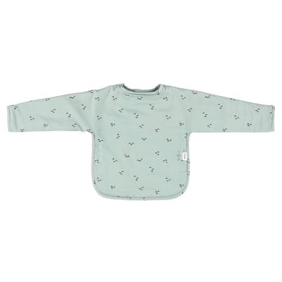 Trixie Slabbetje Met Mouwen Mountains Katoen Lichtgroen