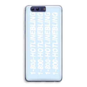 Hotline bling blue: Honor 9 Transparant Hoesje