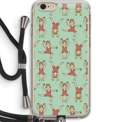 Gymboys: iPhone 6 PLUS / 6S PLUS Transparant Hoesje met koord