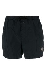 Stone Island short de bain à patch logo - Bleu - thumbnail