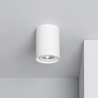 Opbouwspot wit &apos;Will&apos; verstelbaar rond led downlighter GU10 110mm