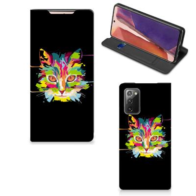 Samsung Galaxy Note20 Magnet Case Cat Color Samsung Galaxy Note20 Magnet Case Cat Color