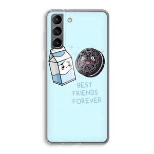 Best Friend Forever: Samsung Galaxy S21 Transparant Hoesje