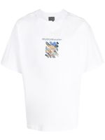 Musium Div. t-shirt en coton à imprimé Van Gogh - Blanc